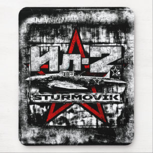 Il-2 Soviet ground attack aircraft Mouse Mat