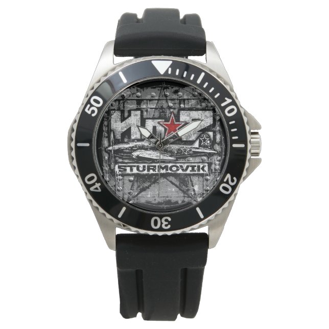 Il-2 Soviet ground attack aircraft Watch (Front)