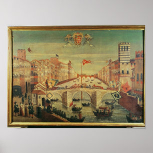 Il Gioco del Ponte dei Pisani Poster