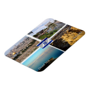 IL Israel - Jerusalem - Tel Aviv - Dead Sea - Magnet