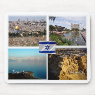 IL Israel - Jerusalem Tel Aviv - Mouse Mat