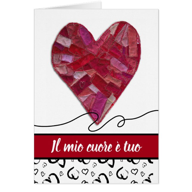 Il mio Cuore e tuo My Heart is Yours in Italian (Front)