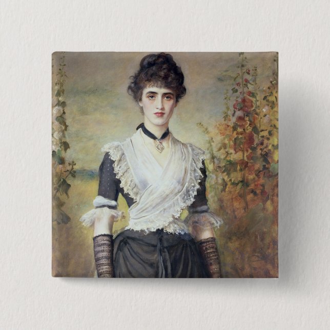 Il Penseroso 15 Cm Square Badge (Front)