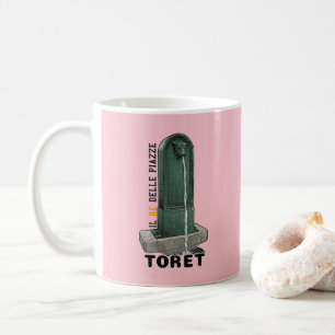 Il Re Delle Piazze - TORET TORINO Vintage Fountain Coffee Mug