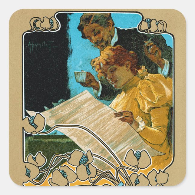 Il Resto Del Carlino Square Sticker (Front)