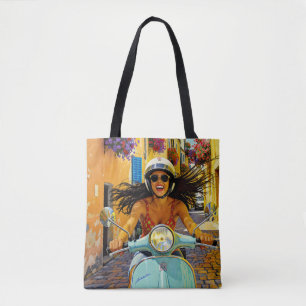 “Il riso del vento” (Laughter of the Wind) Tote Bag