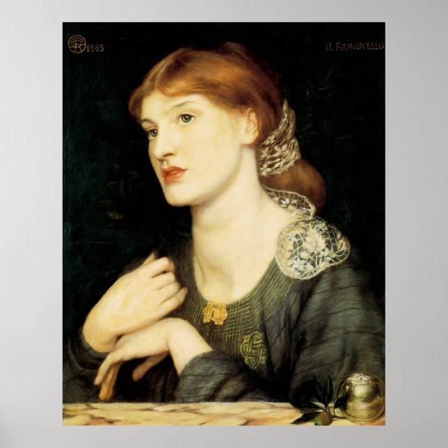 Il Romascello ( Bella e Buona ) by Rossetti Poster (Front)