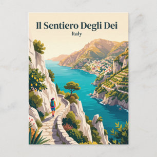 Il Sentiero Degli Dei Italy Postcard
