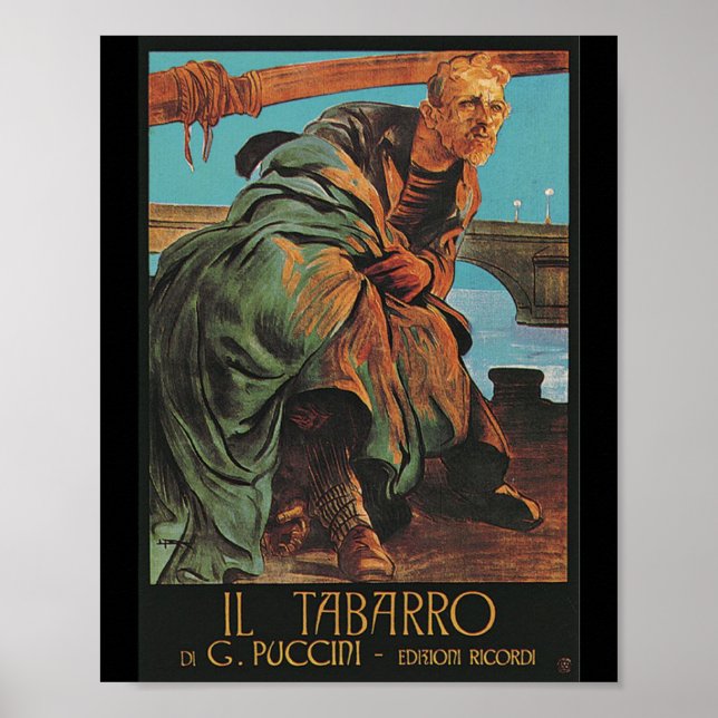Il Tabarro (Giacomo Puccini) Poster (Front)