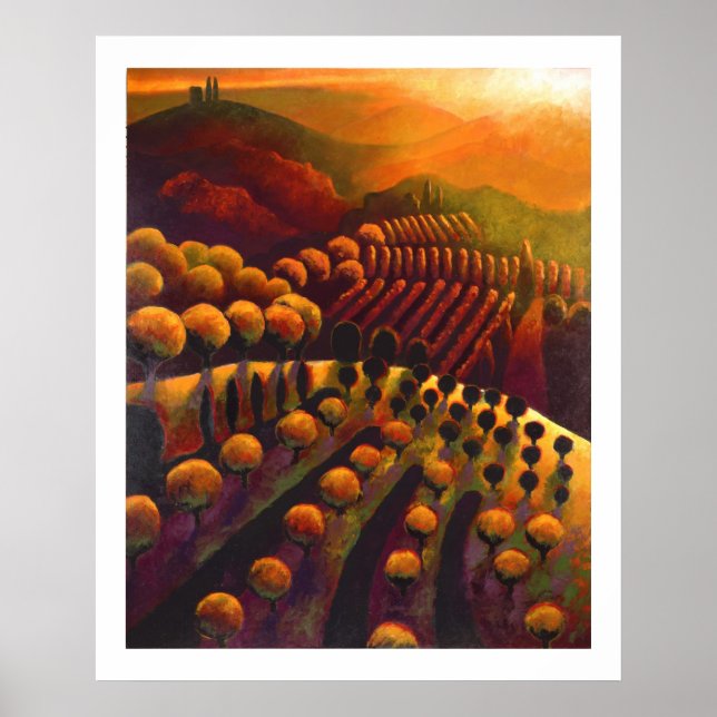 Il tramonto dalla cucina poster (Front)