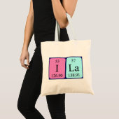 Ila periodic table name tote bag (Front (Product))