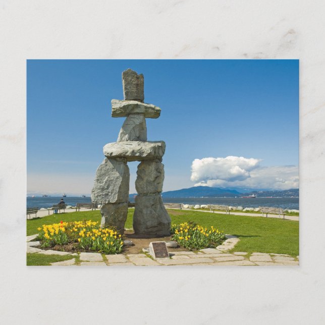 Ilaanaq the Inukshuk Postcard (Front)