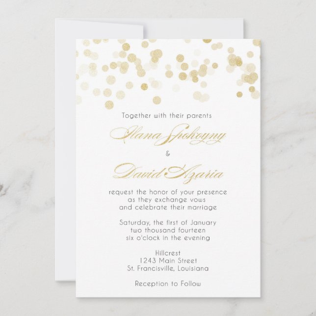 Ilana's Proof Invitation (Front)