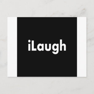 iLaugh Postcard