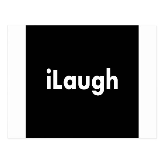 iLaugh Postcard