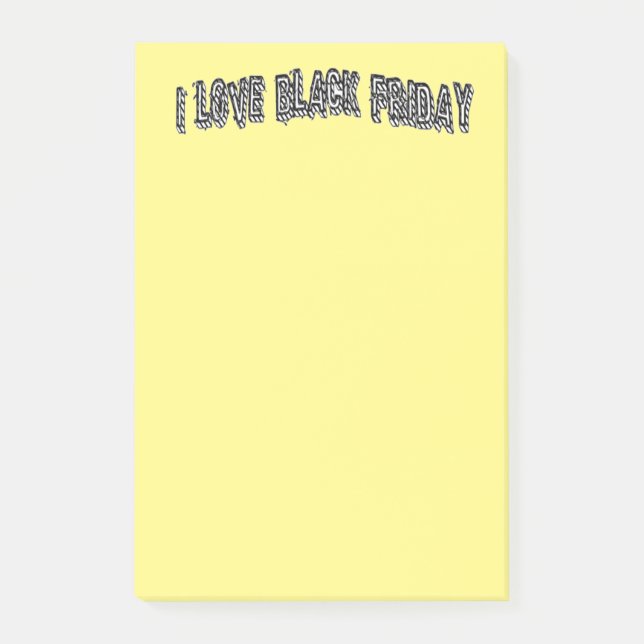 ILBF-Stripes Post-it Notes (Front)