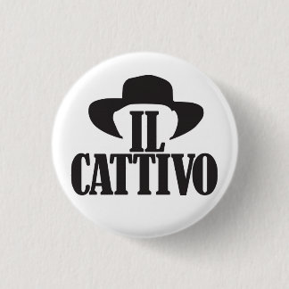 ILCATTIVO 3 CM ROUND BADGE