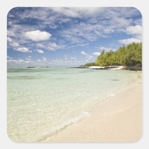 Ile Aux Cerf, most popular day trip for 2 Square Sticker