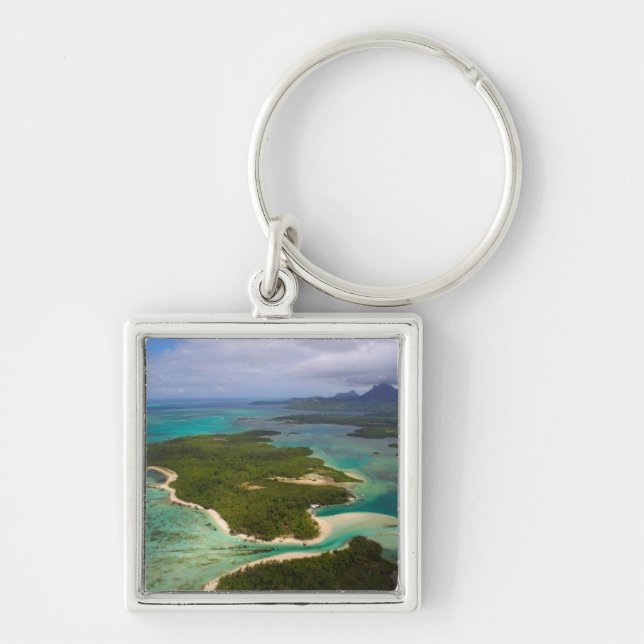 Ile Aux Cerfs, Mauritius Key Ring (Front)