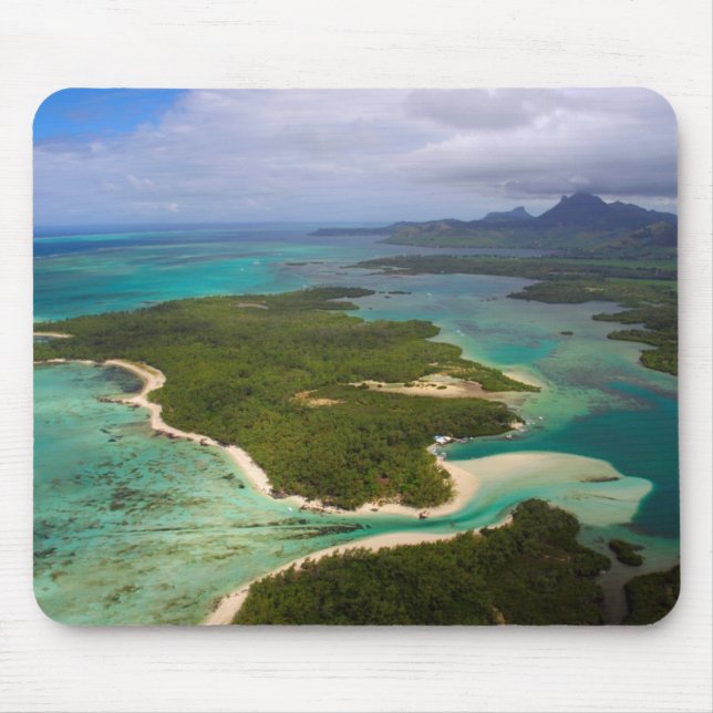 Ile Aux Cerfs, Mauritius Mouse Mat (Front)