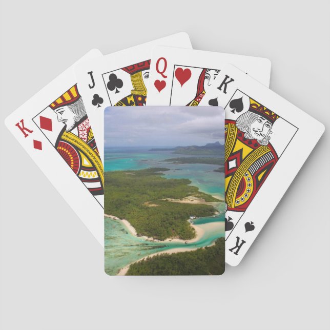 Ile Aux Cerfs, Mauritius Playing Cards (Back)