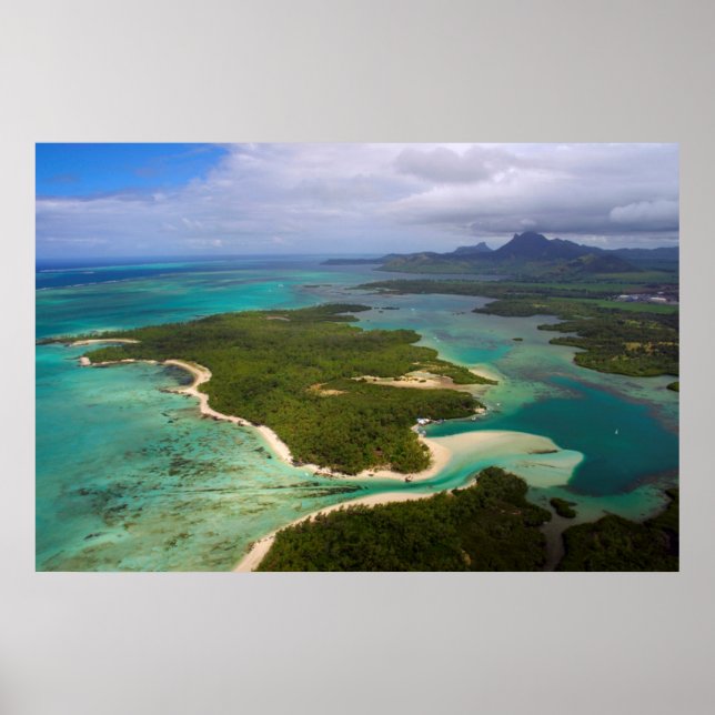 Ile Aux Cerfs, Mauritius Poster (Front)