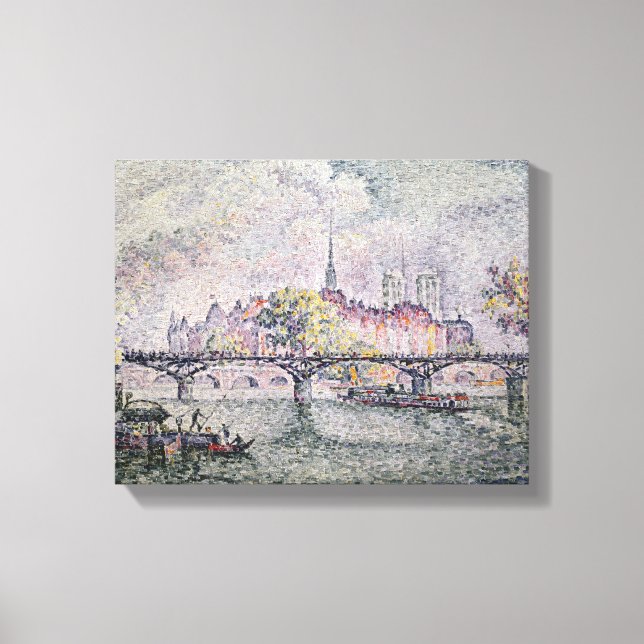 Ile de la Cite, Paris, 1912 Canvas Print (Front)