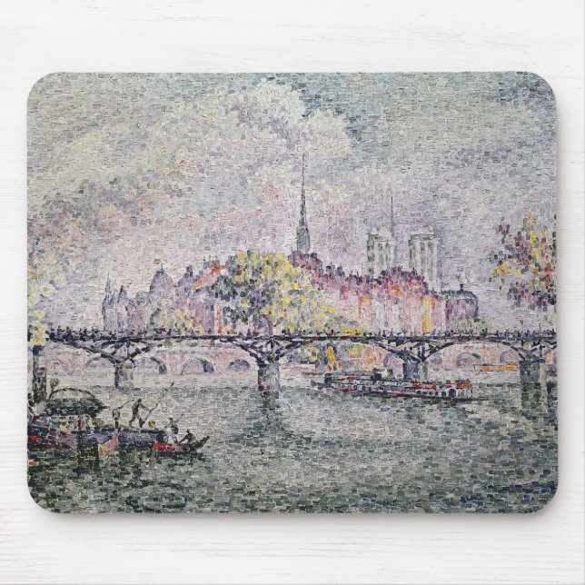 Ile de la Cite, Paris, 1912 Mouse Mat (Front)