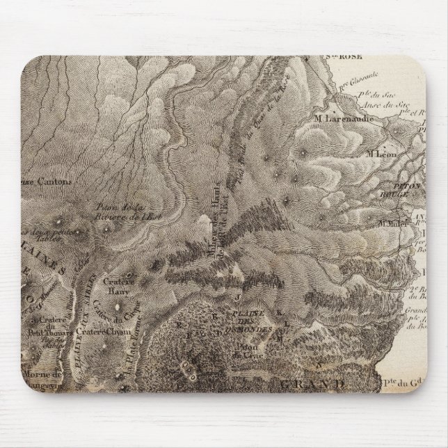 Ile de Mascareigne Mouse Mat (Front)