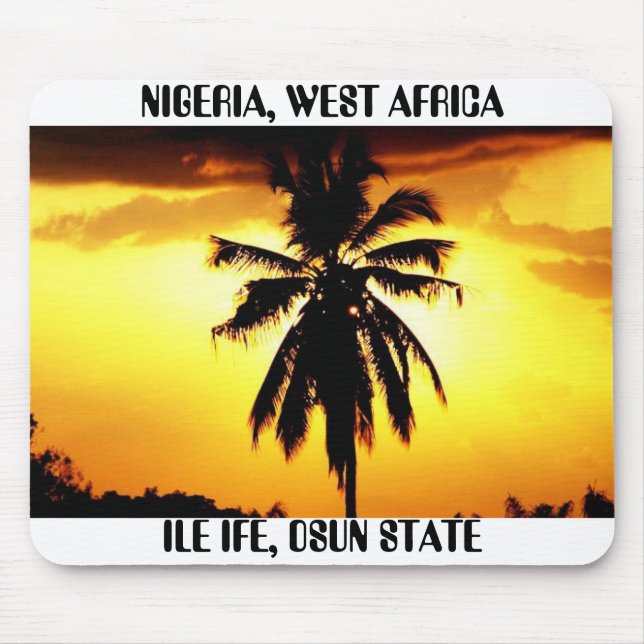ILE IFE OSUN STATE, ILE IFE, OSUN STATE, NIGERI... MOUSE MAT (Front)