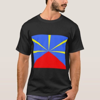 Ile Réunion 974 Reunion Island Drapeau Maveli T-Shirt