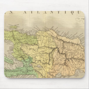 Ile St. Domingue or Haiti Mouse Mat