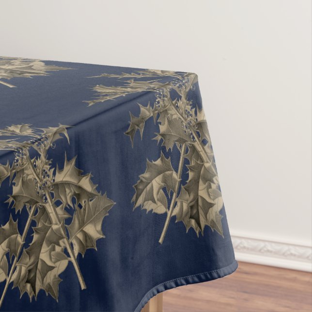 Ilex – Holly – Stechpalme – Christdorn –Christmas Tablecloth (In Situ)