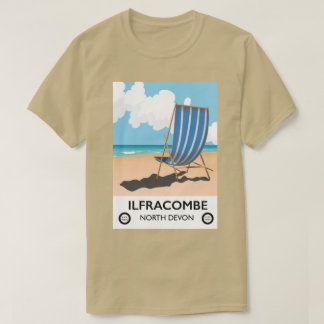 Ilfracombe North Devon travel poster T-Shirt