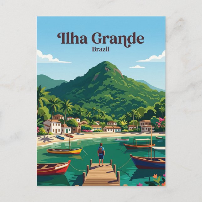 Ilha Grande Brazil Postcard (Front)
