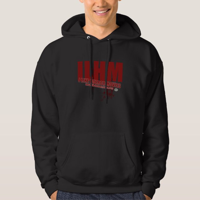 ILHM Logo Double-Sided Hoodie (Dark) (Front)