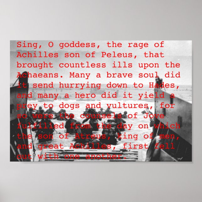 Iliad Poster (Front)