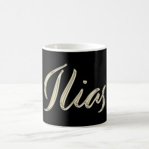 Ilias name whitegold Tasse Teetasse Coffee Mug