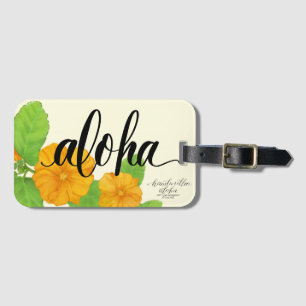 'Ilima Aloha Bag Tag