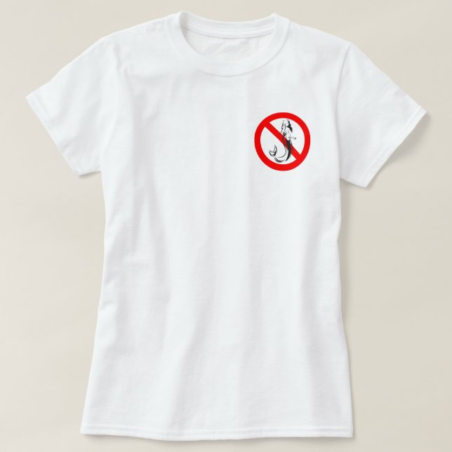 Iliza Shlesinger #NoMermaids #Blance T-Shirt (Design Front)