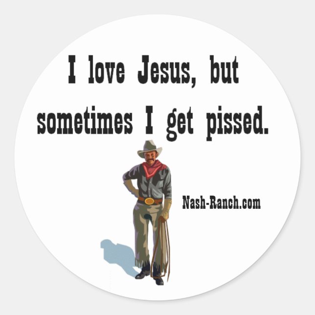 ILJB-pissed Sticker (Front)