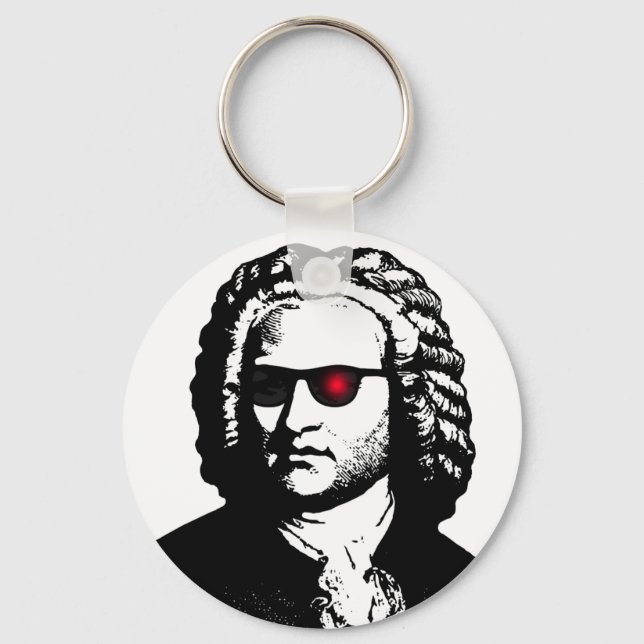 I'll Be Bach Key Ring (Front)