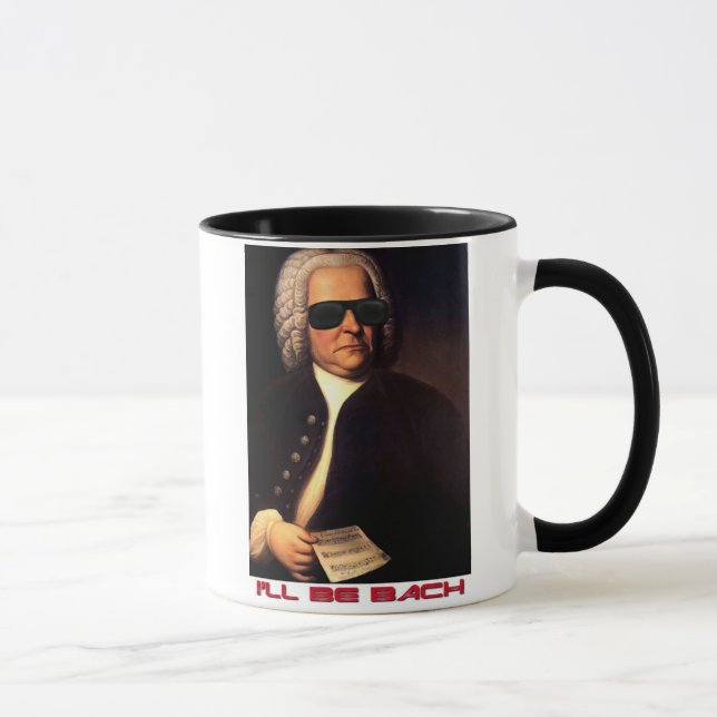 I'll be Bach mug (Right)