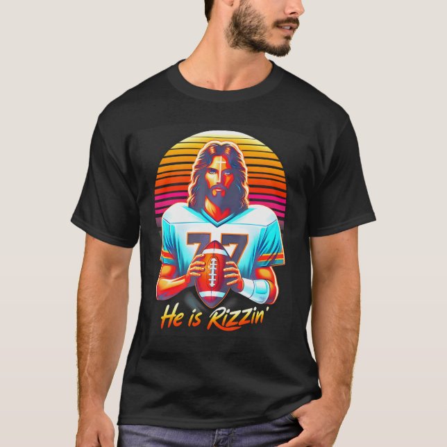 I'Ll Be Back Jesus Funny Church Jesus Christ God T-Shirt (Front)