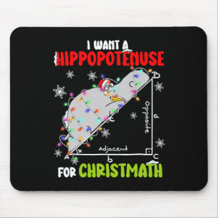 I'll Be Home For Christmas Funny Trump Pets Dog Ca Mouse Mat