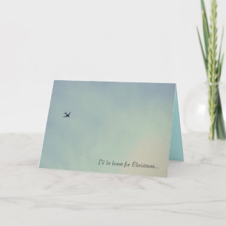 I'll be home for Christmas... Holiday Card
