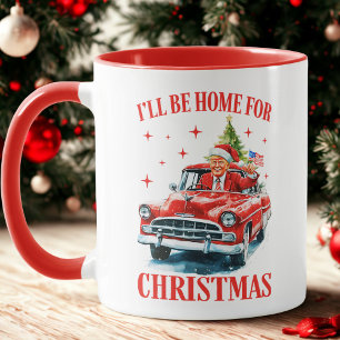 I'll Be Home for Christmas Mug