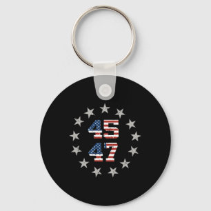I'll Be Home For Christmas Trump Front On Ck Funny Key Ring