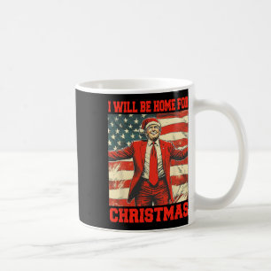 I'll Be Home For Christmas Xmas Santa Pyjamas Funn Coffee Mug