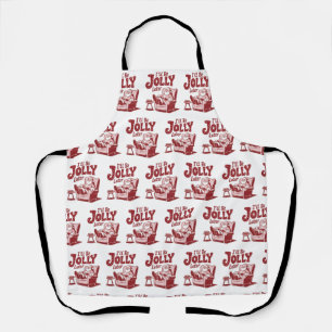 I'll Be Jolly Later Funny Santa Christmas Humour Apron